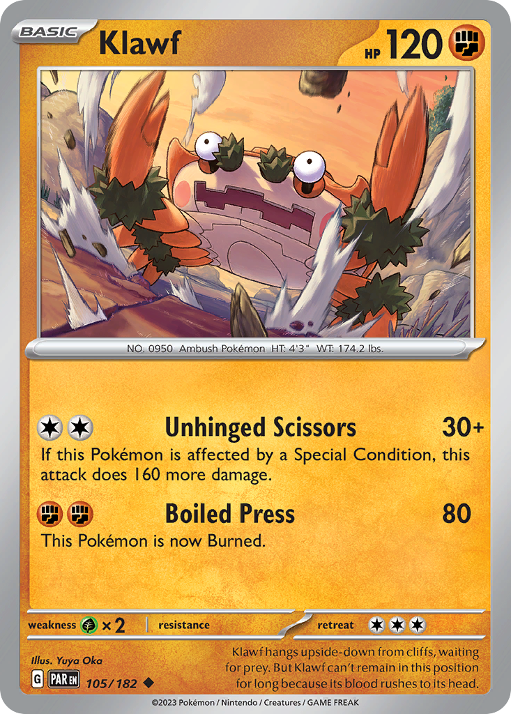 Klawf 105/182 - Reverse Holo