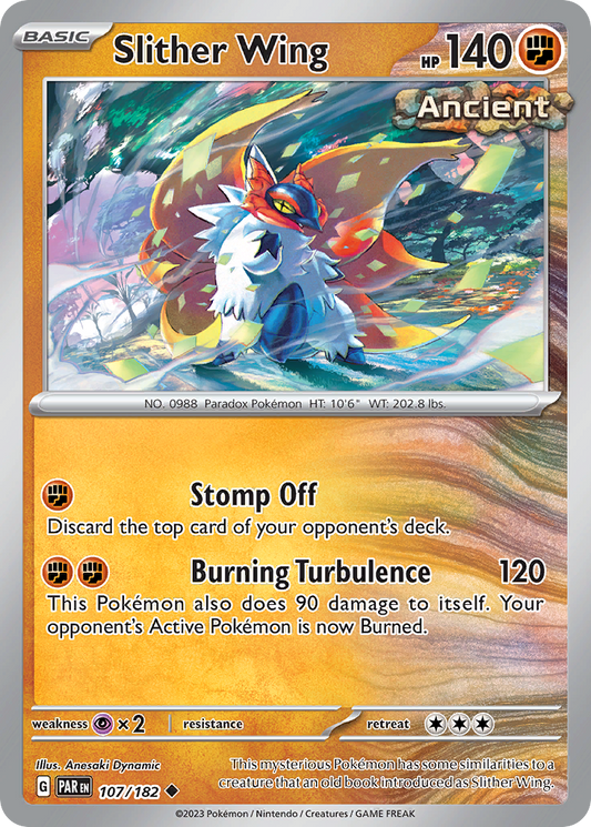 Slither Wing 107/182 - Reverse Holo