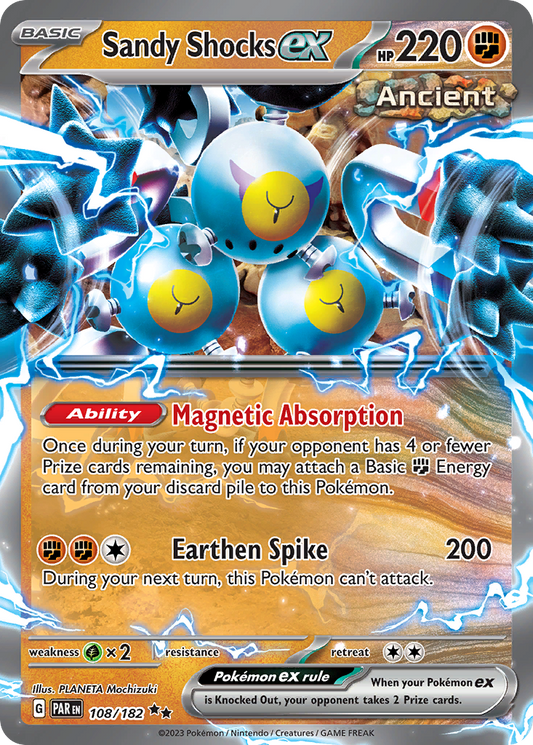 Sandy Shocks ex 108/182 - Reverse Holo