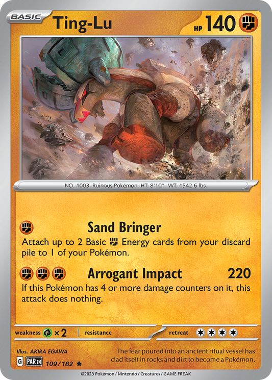 Ting-Lu 109/182 - Reverse Holo