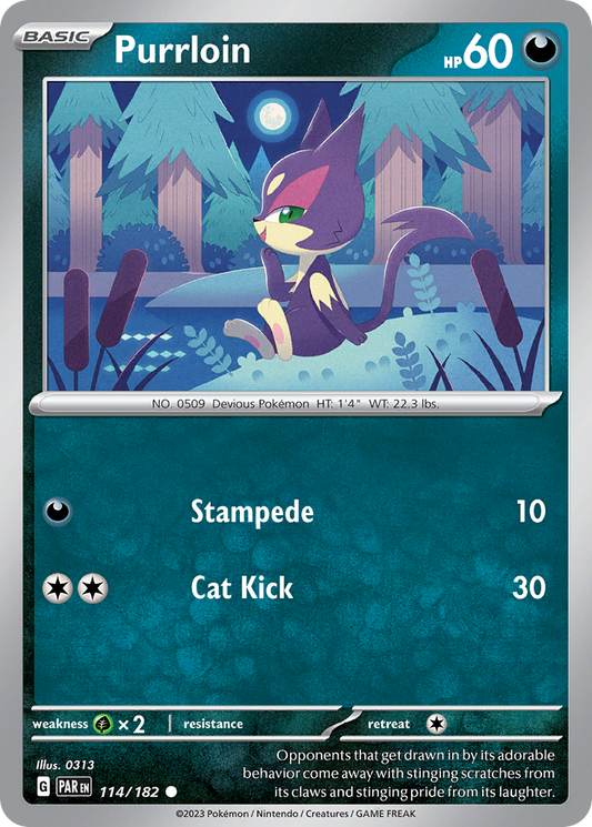Purrloin 114/182 - Reverse Holo