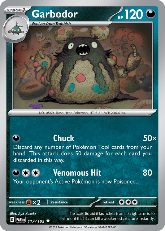 Garbodor 117/182 - Reverse Holo