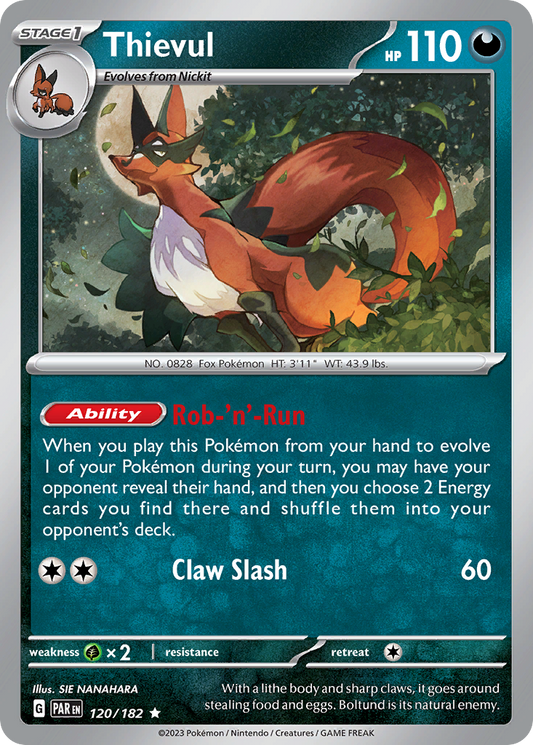 Thievul 120/182 - Reverse Holo