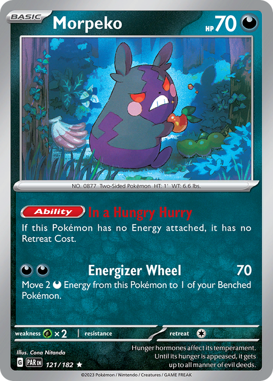 Morpeko 121/182 - Reverse Holo