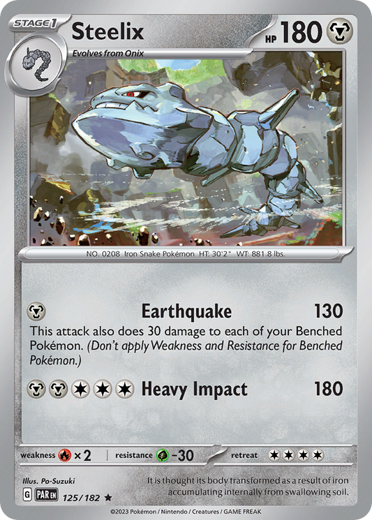 Steelix 125/182 - Reverse Holo