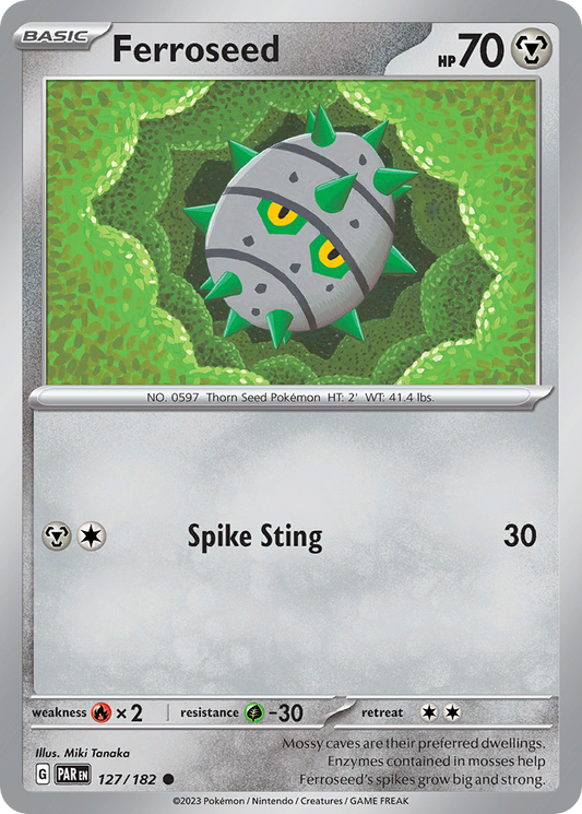 Ferroseed 127/182 - Reverse Holo
