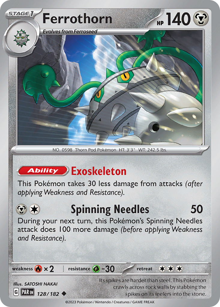 Ferrothorn 128/182 - Reverse Holo