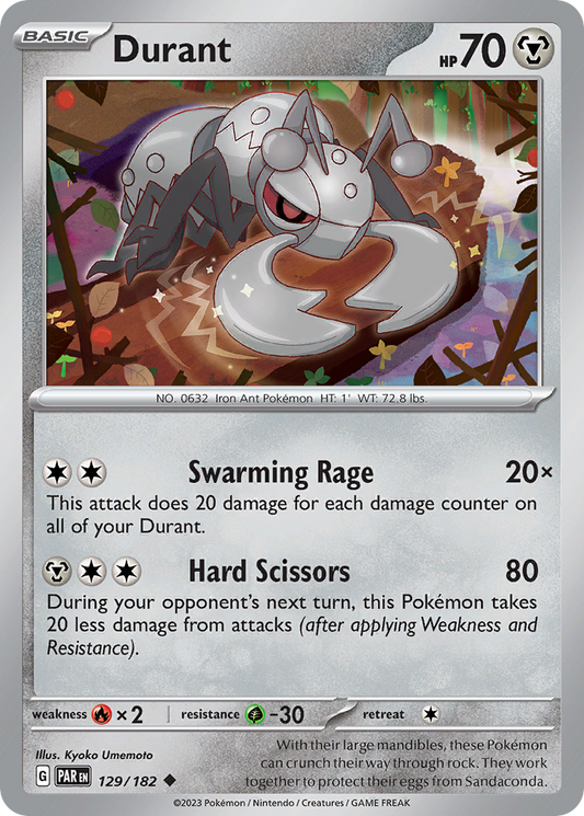 Durant 129/182 - Reverse Holo