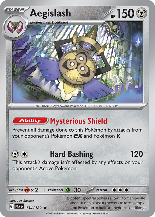 Aegislash 134/182 - Reverse Holo
