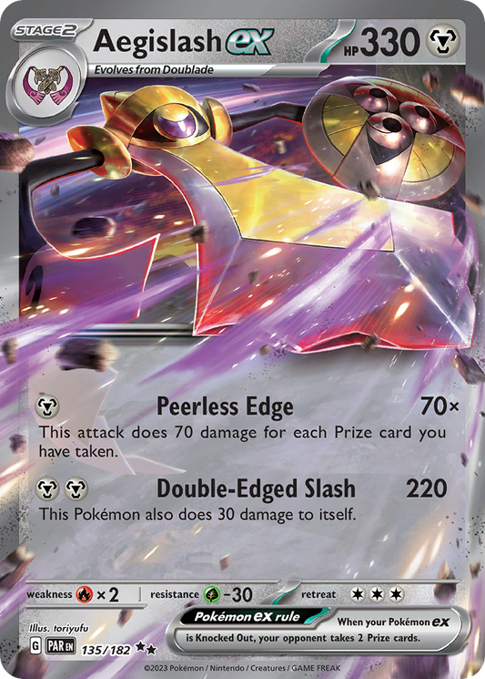Aegislash ex 135/182 - Reverse Holo