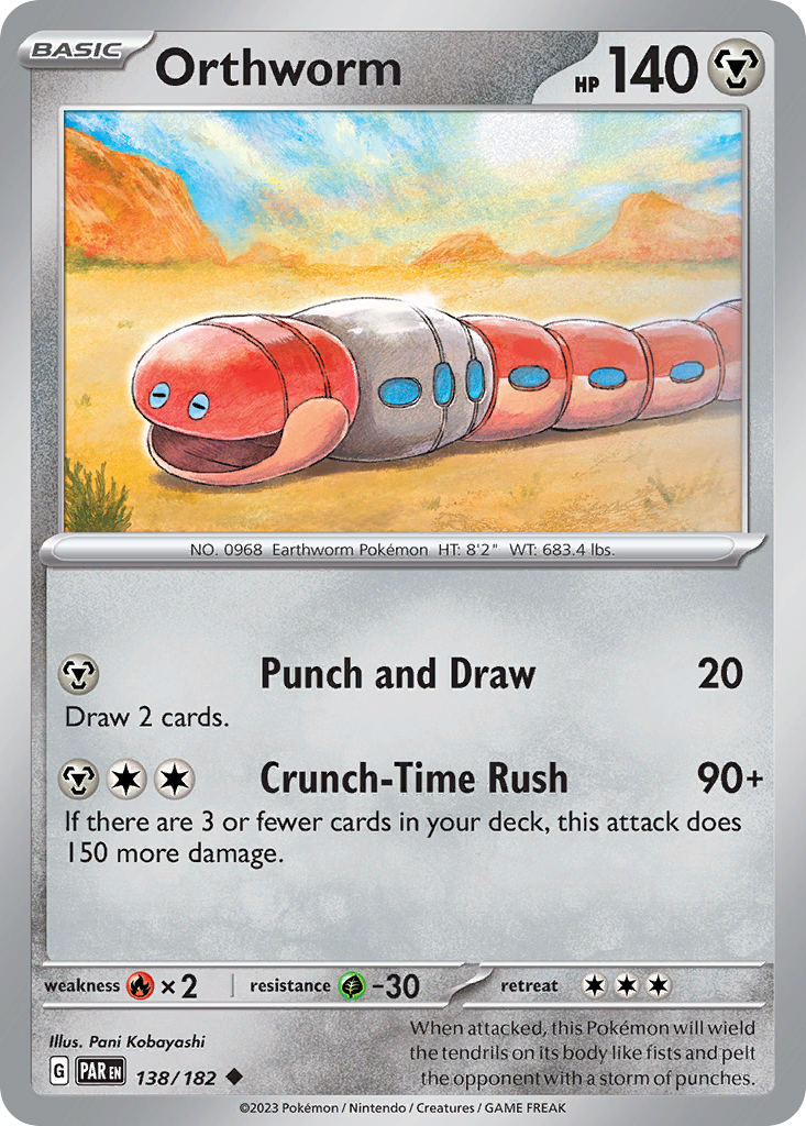 Orthworm 138/182 - Reverse Holo