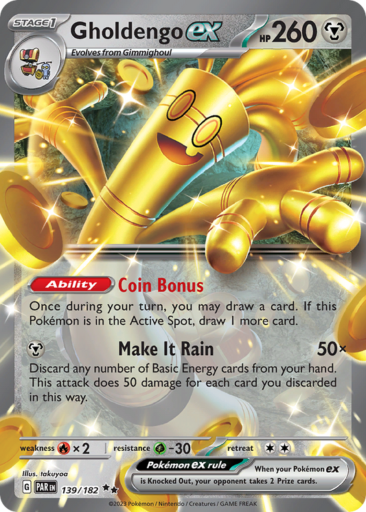 Gholdengo ex 139/182 - Reverse Holo