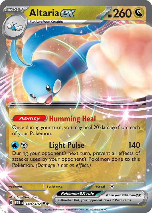 Altaria ex 140/182 - Reverse Holo