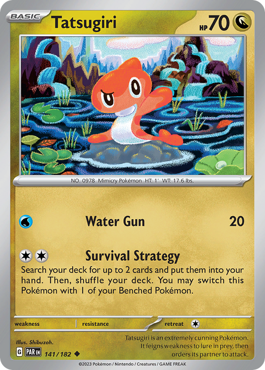 Tatsugiri 141/182 - Reverse Holo