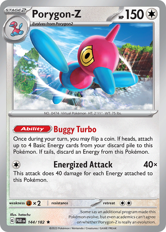 Porygon-Z 144/182 - Reverse Holo