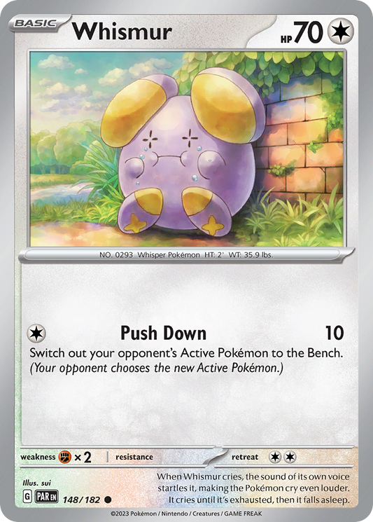 Whismur 148/182 - Reverse Holo