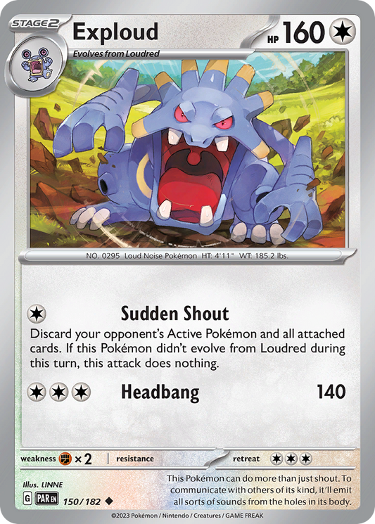 Exploud 150/182 - Reverse Holo