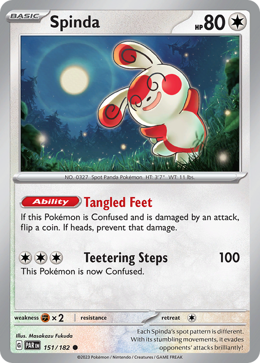 Spinda 151/182 - Reverse Holo