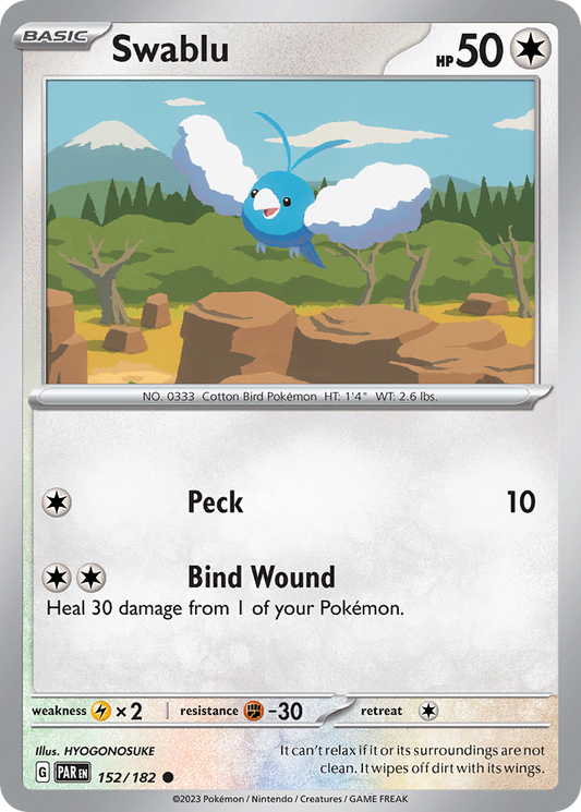 Swablu 152/182 - Reverse Holo