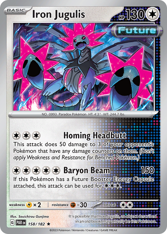 Iron Jugulis 158/182 - Reverse Holo