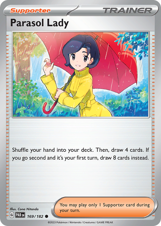 Parasol Lady 169/182 - Reverse Holo