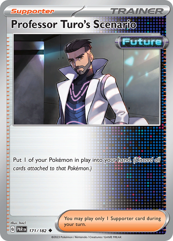 Professor Turo’s Scenario 171/182 - Reverse Holo