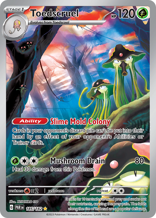 Toedscruel 185/182 - Reverse Holo