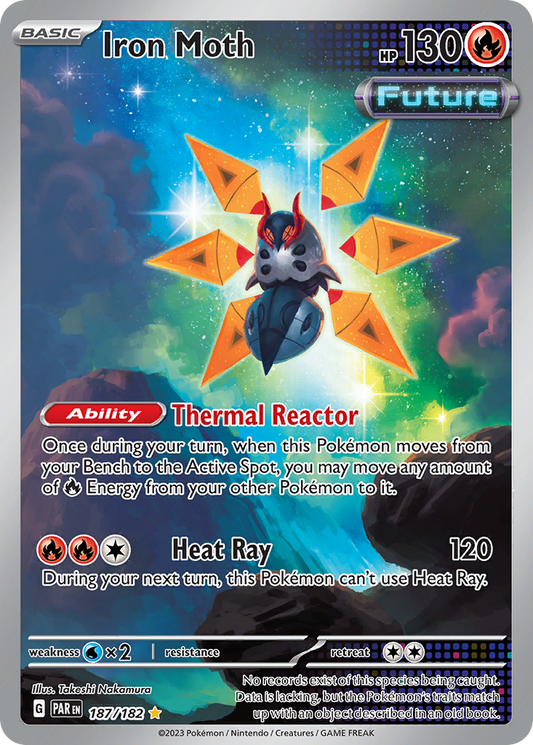 Iron Moth 187/182 - Reverse Holo