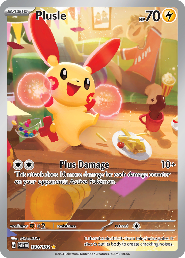 Plusle 193/182 - Reverse Holo
