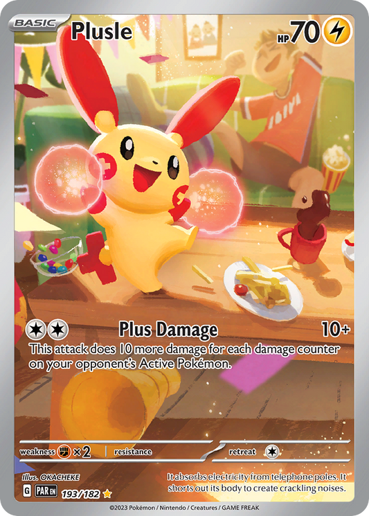 Plusle 193/182 - Reverse Holo