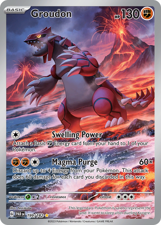 Groudon 199/182 - Reverse Holo