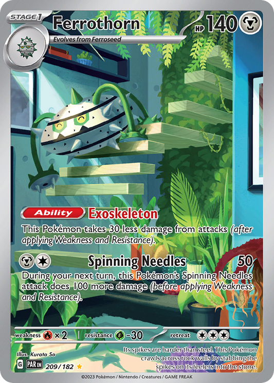 Ferrothorn 209/182 - Reverse Holo