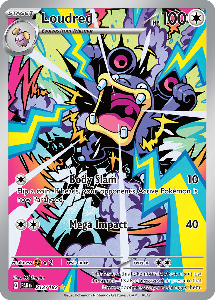 Loudred 212/182 - Reverse Holo