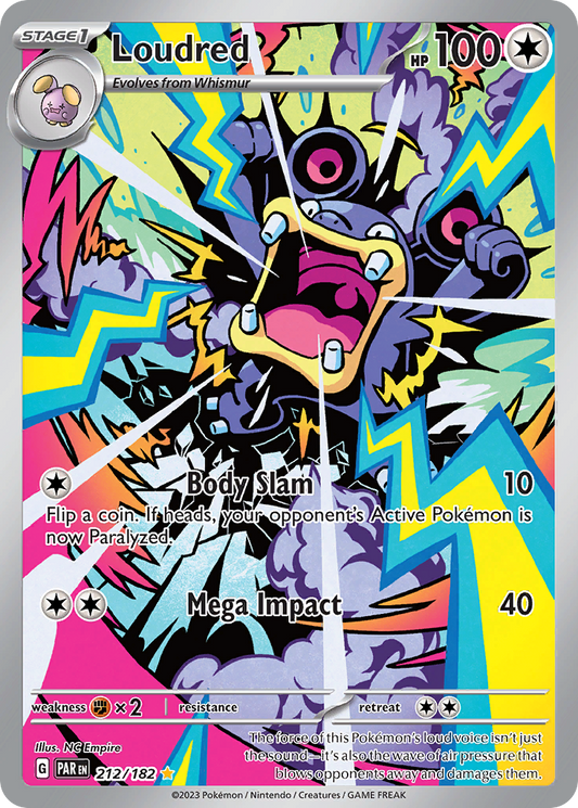 Loudred 212/182 - Reverse Holo