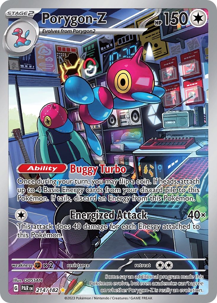 Porygon-Z 214/182 - Reverse Holo