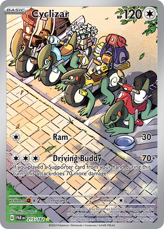 Cyclizar 215/182 - Reverse Holo
