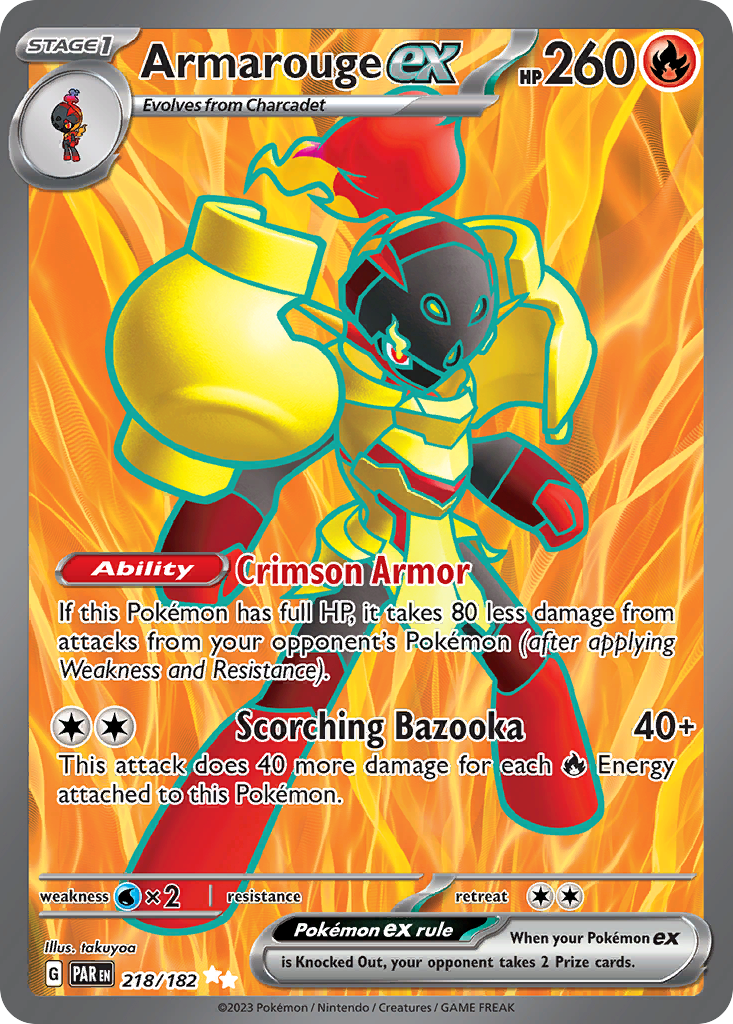 Armarouge ex 218/182 - Reverse Holo