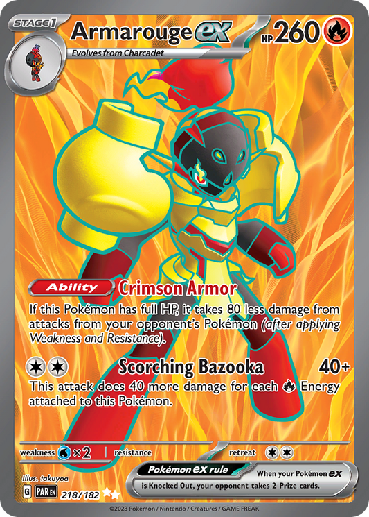 Armarouge ex 218/182 - Reverse Holo
