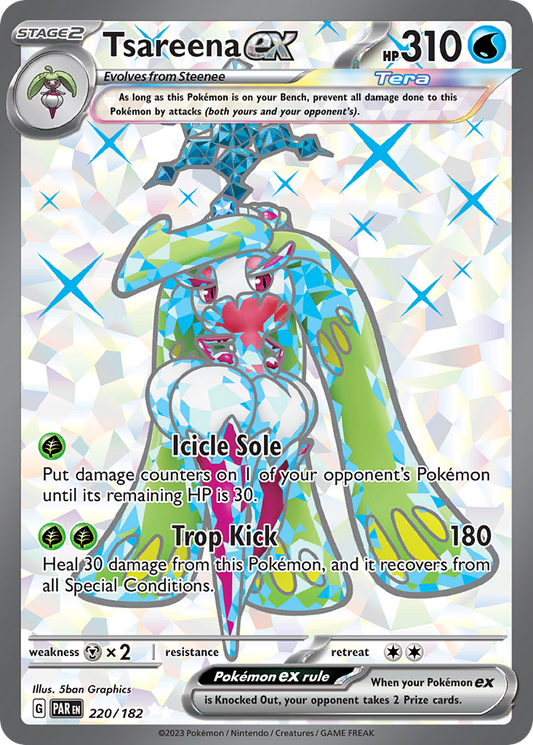Tsareena ex 220/182 - Reverse Holo