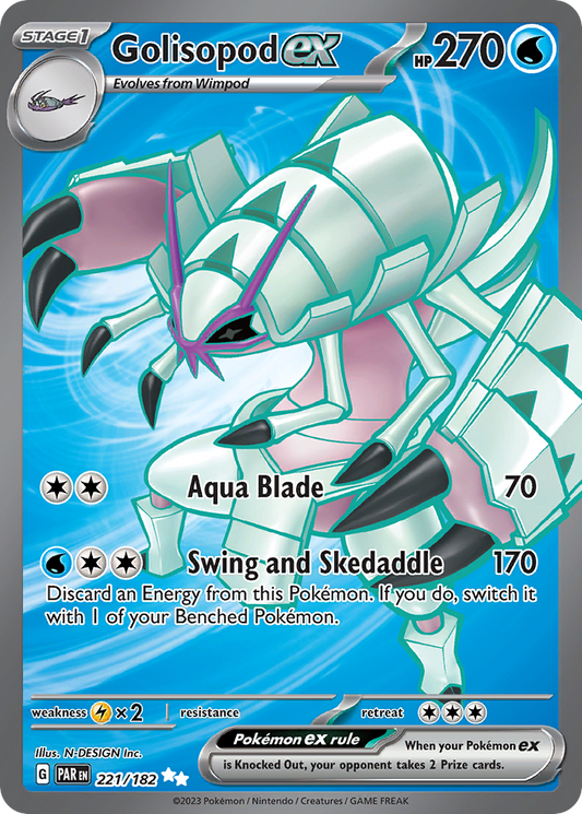 Golisopod ex 221/182 - Reverse Holo