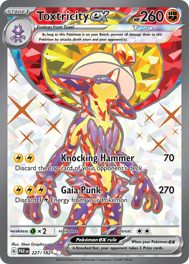 Toxtricity ex 227/182 - Reverse Holo