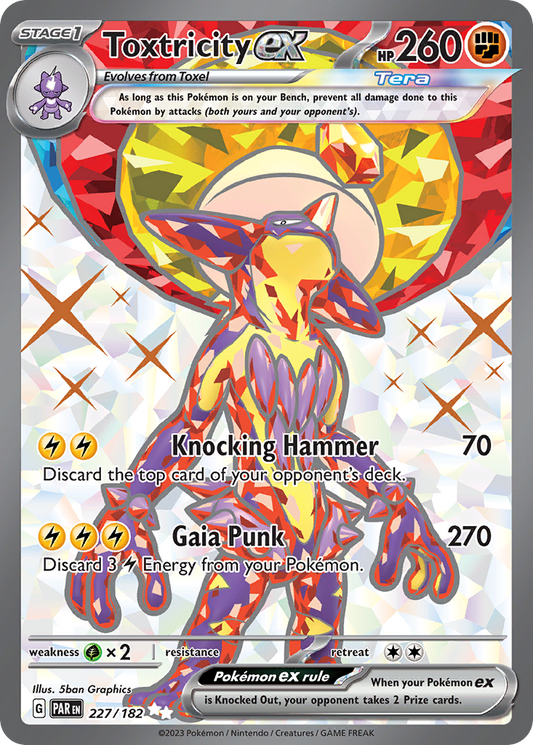 Toxtricity ex 227/182 - Reverse Holo