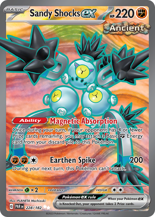 Sandy Shocks ex 228/182 - Reverse Holo