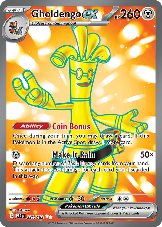 Gholdengo ex 231/182 - Reverse Holo