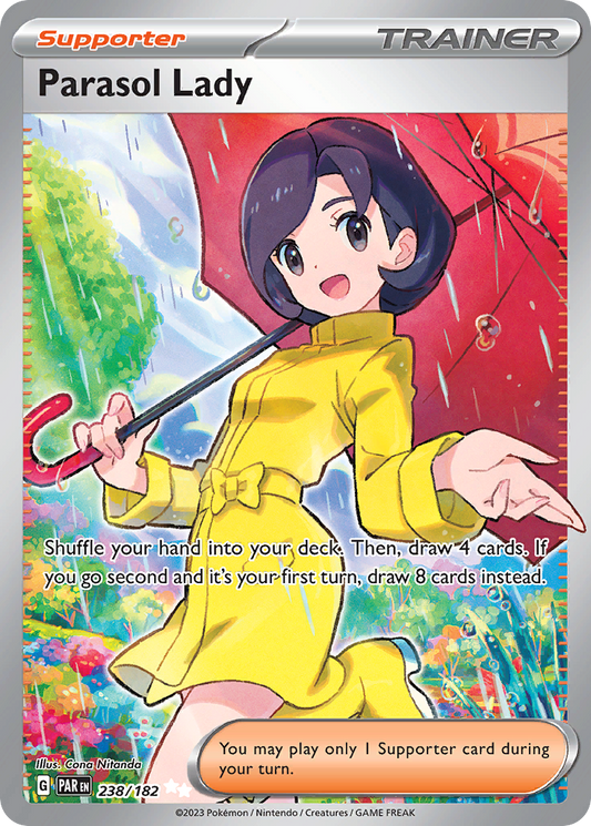 Parasol Lady 238/182 - Reverse Holo