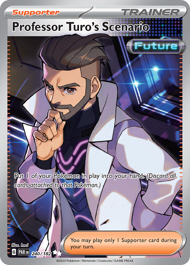 Professor Turo’s Scenario 240/182 - Reverse Holo