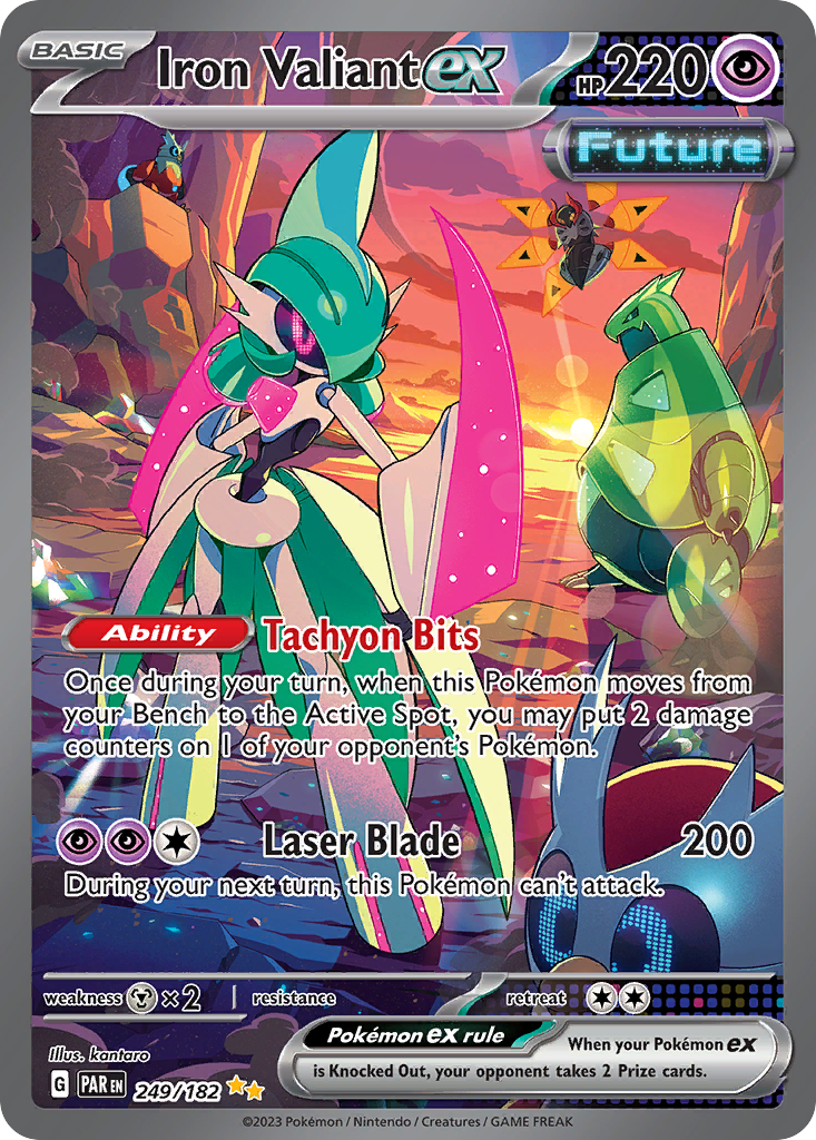 Iron Valiant ex 249/182 - Reverse Holo