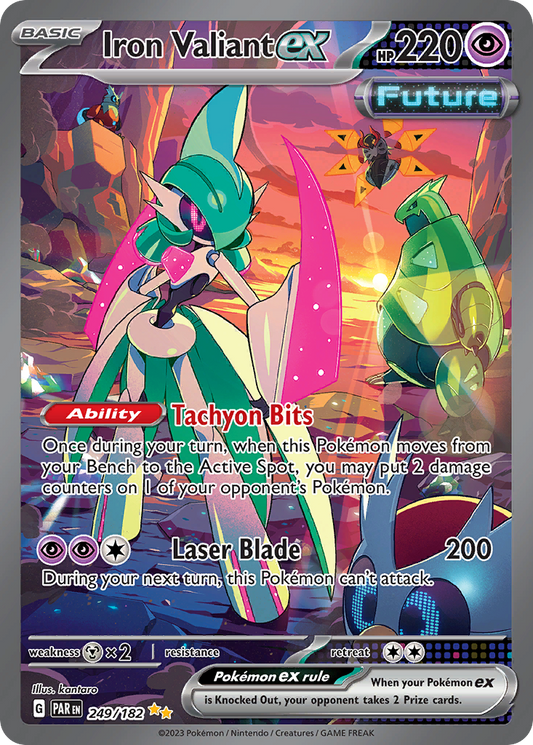 Iron Valiant ex 249/182 - Reverse Holo