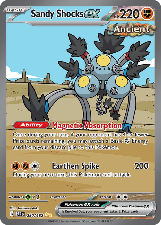 Sandy Shocks ex 250/182 - Reverse Holo