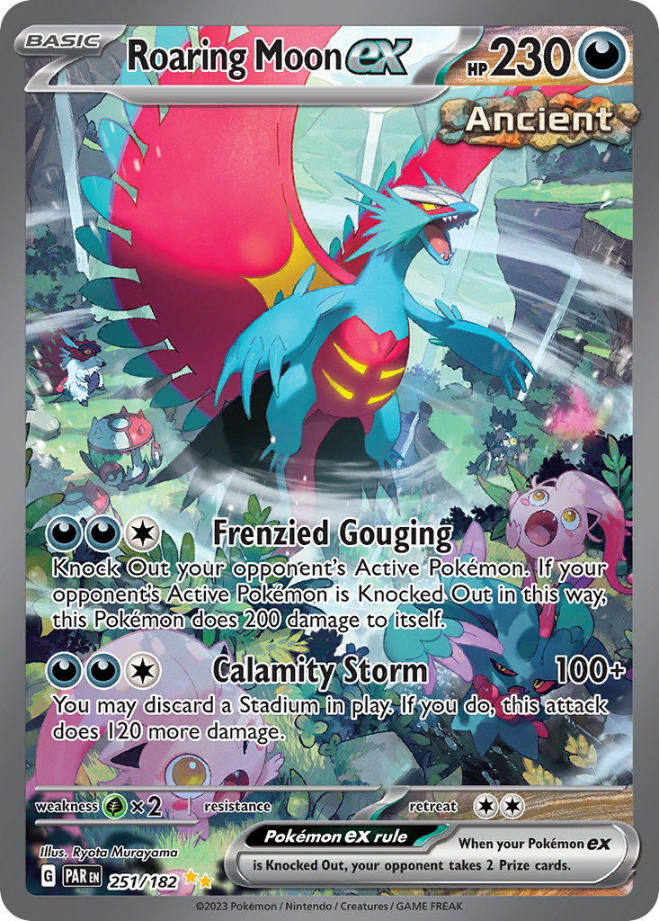 Roaring Moon ex 251/182 - Reverse Holo